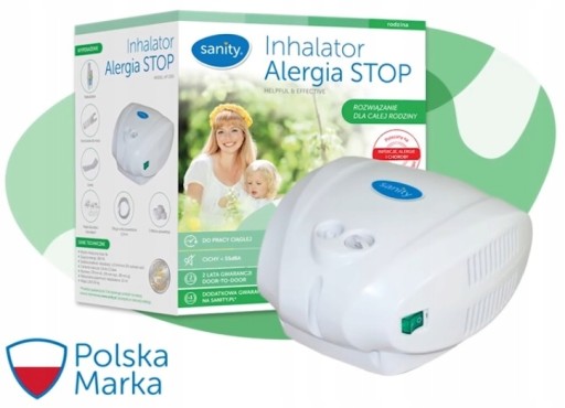 МЕДИЦИНСКИЙ ИНГАЛЯТОР SANITY Allergy STOP AP 2316