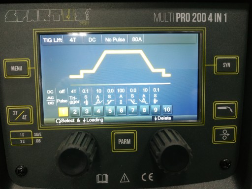 СВАРОЧНЫЙ АППАРАТ SPARTUS MIG MULTI PRO 200 4в1