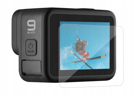НАБОР 3x закаленного стекла 9H / GoPRO HERO 9, черный