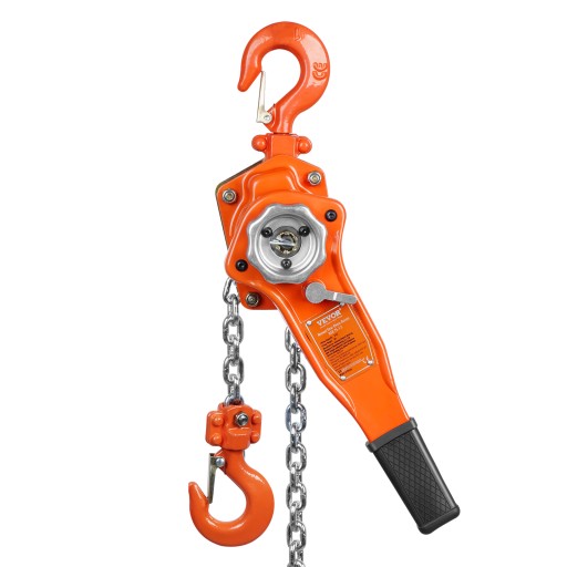 Цепная таль VEVOR 700 кг 140 Н 1,4 м