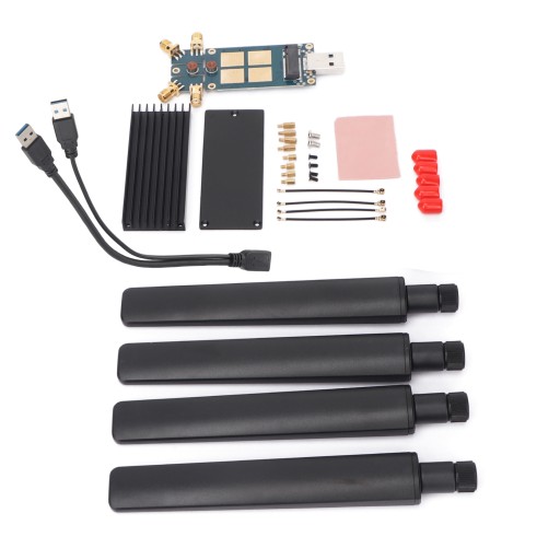 Adapter ngff m.2 na USB z gniazdem karty SIM 4 antena obsługuje ciepło 3g 4g 5g