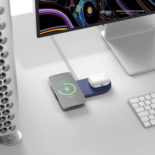 Elago Hub Duo do ładowania urządzeń Apple (MagSafe) Jean Indigo