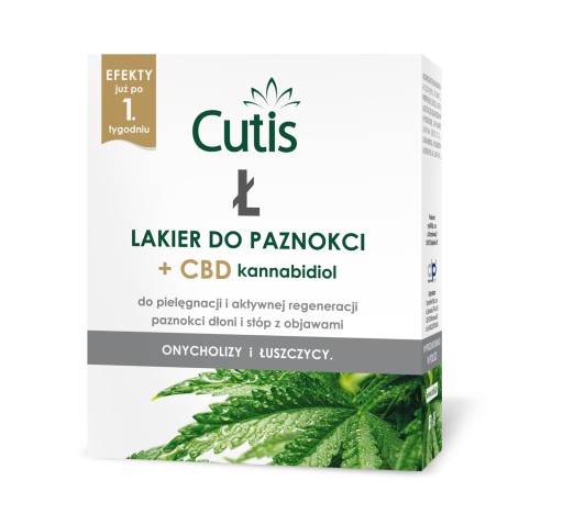 CUTIS Ł псориаз, онихолизис - лак для ногтей