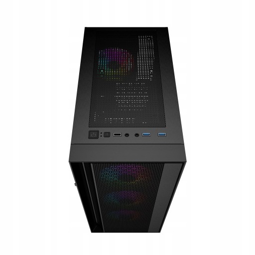 ИГРОВОЙ КОРПУС ДЛЯ ПК FORNAX 4000 MESH ARGB СТЕКЛЯННЫЙ LED MIDI TOWER