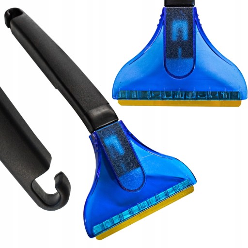 SKROBACZKA DO SZYB LODU ŚNIEGU MOSIĘŻNA SKROBAK METALOWY DŁUGA 28,5CM MOCNA