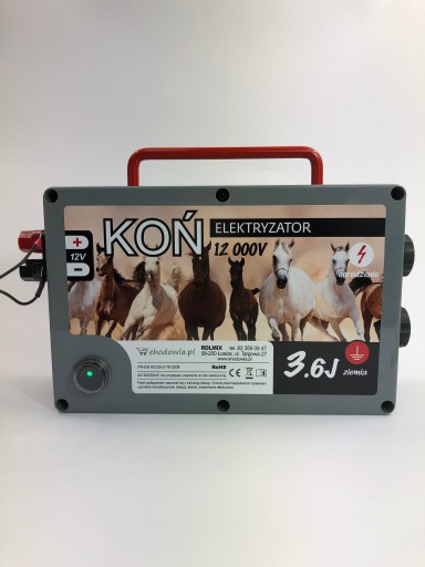 Электрический электрификатор для овчарки HORSE 3.6J