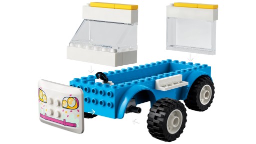 LEGO Friends - Грузовик с мороженым (41715) + Подарочный пакет + Каталог LEGO