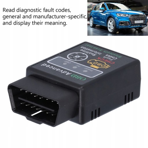 Bluetooth 5.1 OBD2 двойной режим автоматического считывания кодов