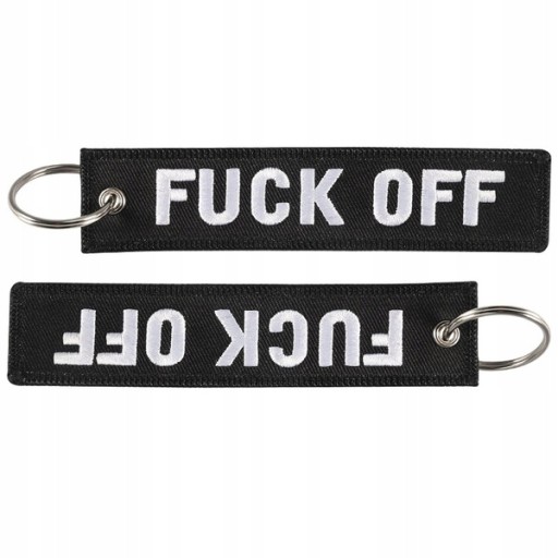 FUCK OFF брелок для ключей