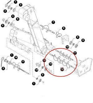 Шнековый питатель New Holland TC 84023595