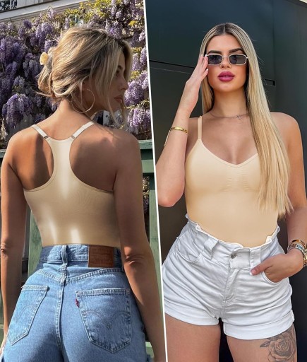 Боди SHAPERX Shaping для женщин, которые владеют гоночной спиной