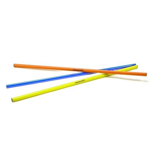 Laska gimnastyczna tyczka treningowa niebieska 100 cm 1m