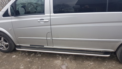 VW VOLKSWAGEN T4 T5 L2 ТРУБЧАТЫЕ БОКОВЫЕ ПОДНОЖКИ, КРАСИВЫЕ И ПРОЧНЫЕ