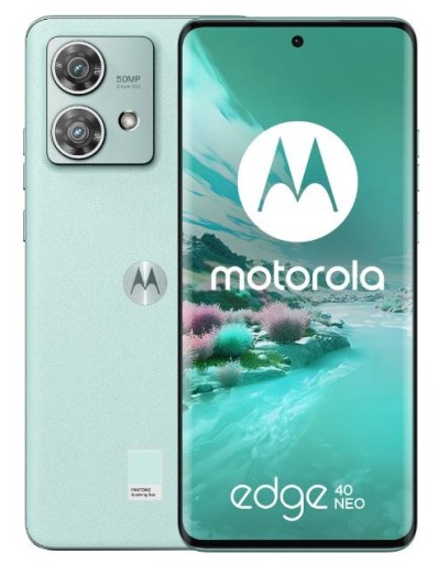 MOTOROLA Smartfon Edge 40 Neo 12/256 GB Miętowy