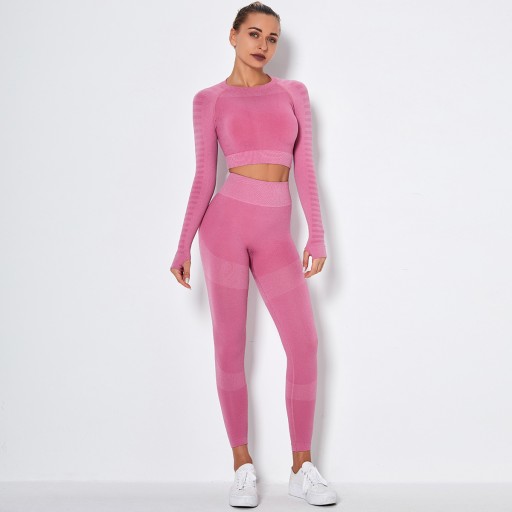 Спортивный комплект из двух предметов SET LEGGINGS топ FITNESS Gym SET L