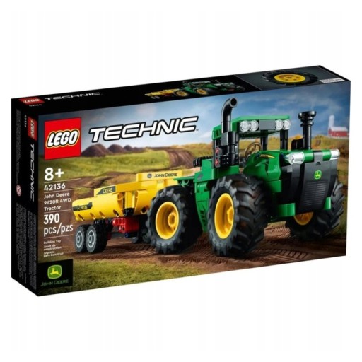 LEGO TECHNIC ТРАКТОР ДЖОН ДИР БЛОКИ 4WD 9620R
