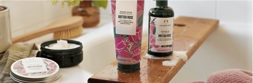 THE BODY SHOP British Rose Gift Zestaw kosmetyków Brytyjska Róża