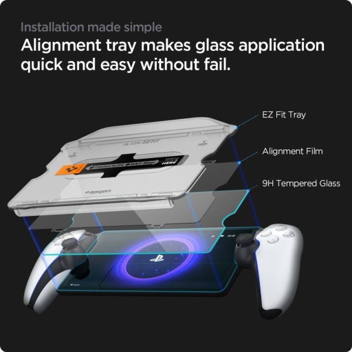 Szkło Hartowane SONY PLAYSTATION PORTAL Spigen Glas.tr 