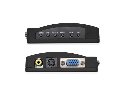 S-Video CVBS преобразователь VGA в VGA + кабели