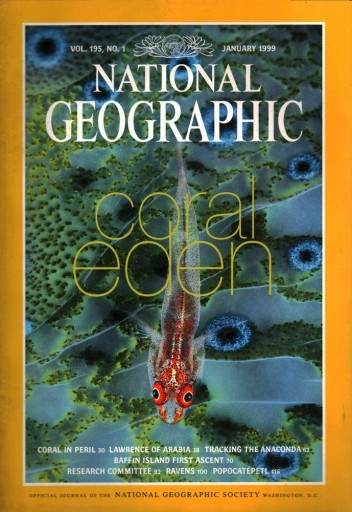 NATIONAL GEOGRAPHIC VOL. 195 НЕТ. 1 ЯНВАРЯ 1999 ГОДА
