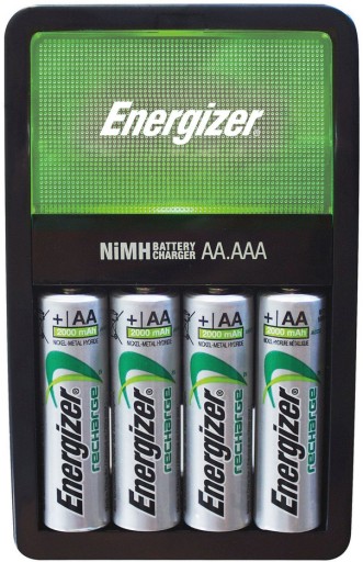 ЗАРЯДНОЕ УСТРОЙСТВО AA AAA + 4x БАТАРЕИ R6 + R3