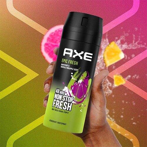 Дезодорант для тела AX Epic Fresh 2x150 мл DEO