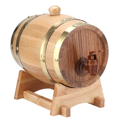 1.5L Vintage Oak Wood Beczka na wino Beczka