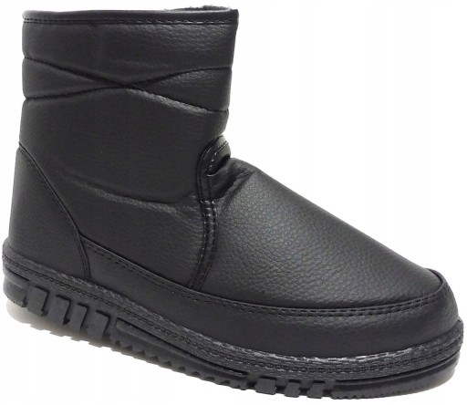 BUTY ZIMOWE NA ZAMEK ŚNIEGOWCE OCIEPLANE POL 45