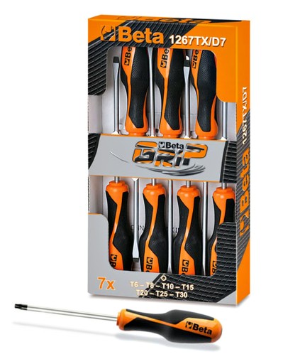 ОТВЕРТКИ НАБОР ОТВЕРТОК 1267 TORX 7SZ BETA