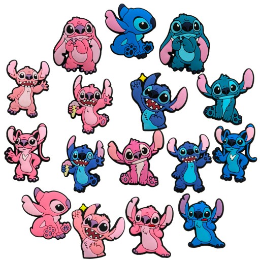 Przypinka Stitch Stich do Crocs butów klapków telefonu torebki plecaka