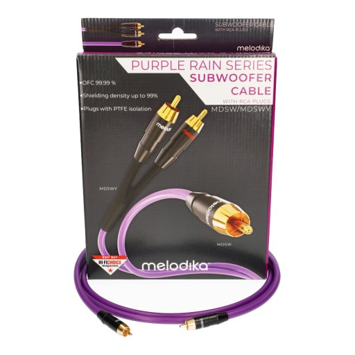 Кабель Melodika MDSW20 RCA для сабвуфера - 2,0 м