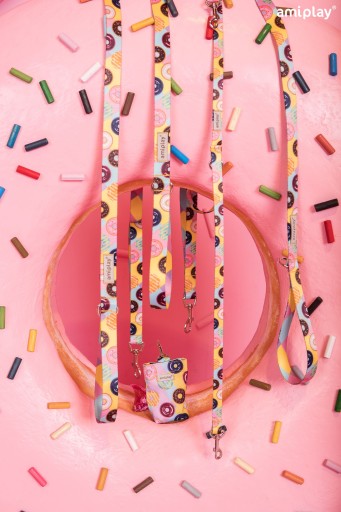 AMIPLAY Поводок 8-в-1 BEHAPPY S DONUT