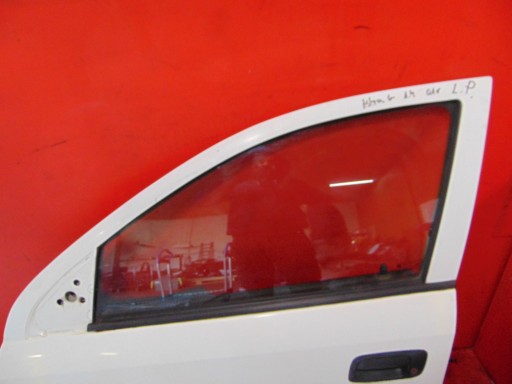 OPEL ASTRA 2 II G ДВЕРЬ ПЕРЕДНЯЯ ЛЕВАЯ Y474 БЕЛЫЙ
