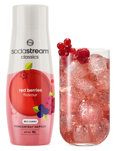 Syropy do saturatora SODASTREAM 6x Red Berries