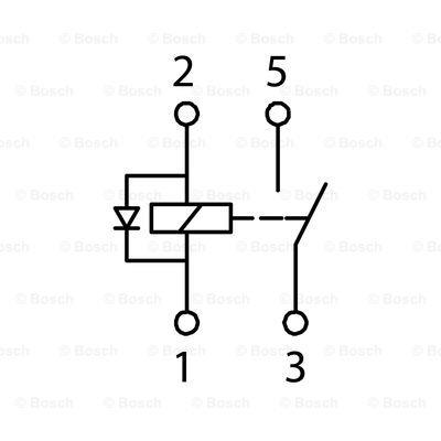 BOSCH 0 986 AH0 322 Przekaźnik wielofunkcyjny
