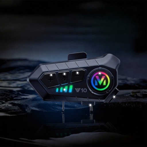 Мотоциклетный Bluetooth-интерком с защитой IPX6 для шлема