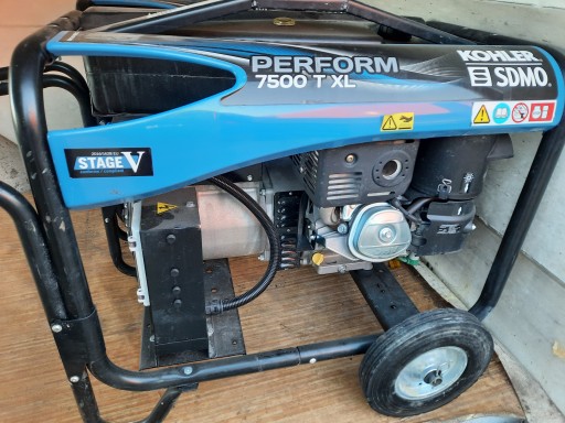 Генератор 6,5 кВт Генератор Kohler SDMO 7500T XL тележка