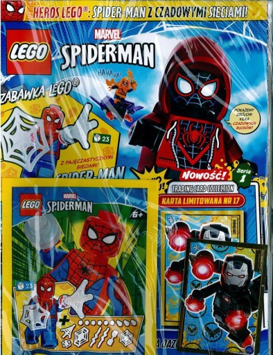 LEGO ЧЕЛОВЕК-ПАУК № 4/2023 + ЧЕЛОВЕК-ПАУК С ПАУТИНОЙ.