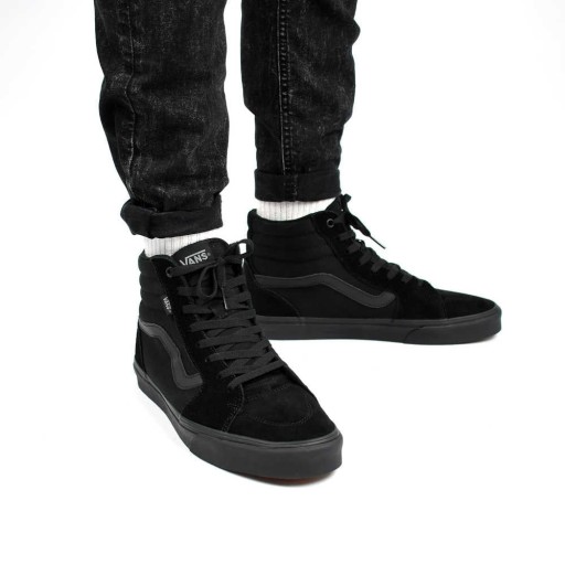 Мужские высокие кеды Old skool, черные VANS FILMORE VN0A5KXTGL4 41
