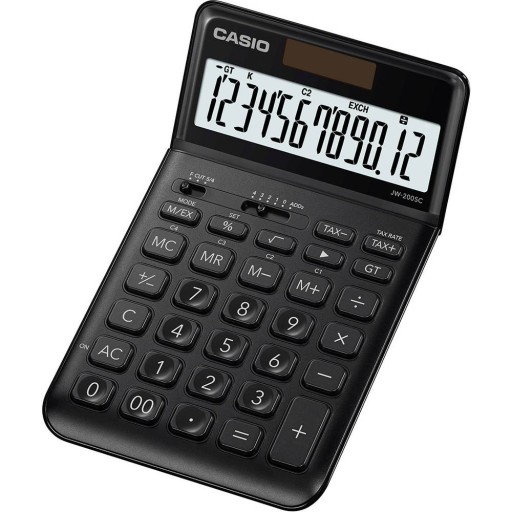 КАЛЬКУЛЯТОР СТИЛЬНОЙ СЕРИИ CASIO JW-200SC-BK