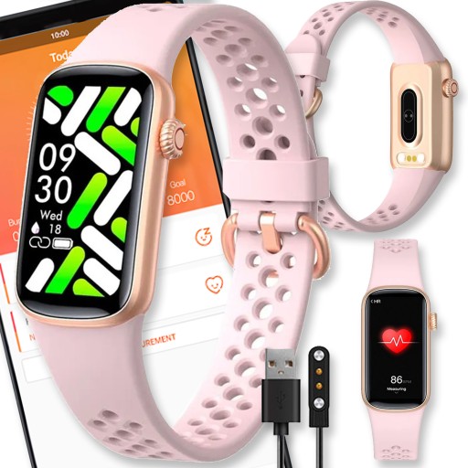 SMARTWATCH SMARTBAND СПОРТИВНЫЙ РЕМЕСЛ AMOLED МЕНЮ ПОЛЬСКИЙ