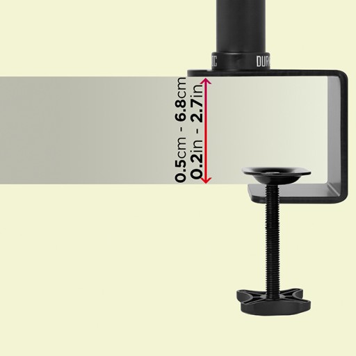 Duronic DM451X1 Настольный держатель для монитора 13 кг
