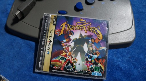 VIRTUA Fighter контроллер SEGA SATURN ARCADE STICK HSS-0104 в коробке