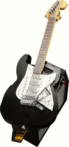 LEGO 21329 Ideas Гитарные кубики Fender Stratocaster Идеальный подарок