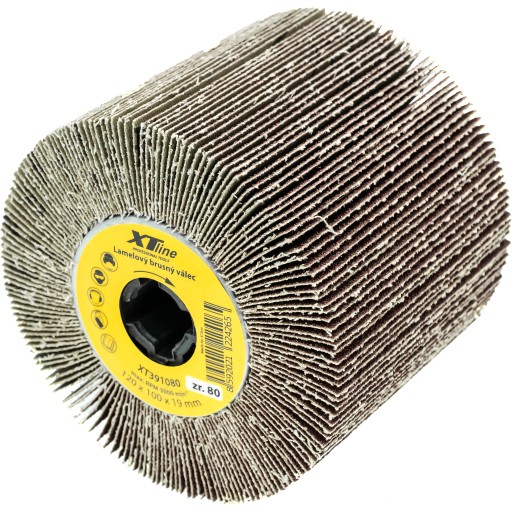 SZCZOTKA LAMELKOWA WALCOWA GRIT 80 100x120mm
