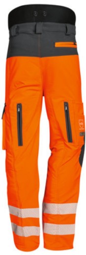 WURTH Forest Jack Красные БРЮКИ SAW стрейч 62/64