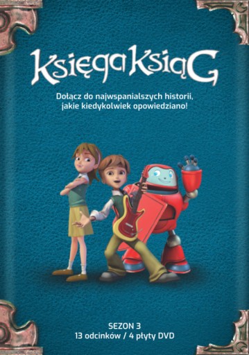 Книга книг - 3 сезон - Коробка (4xDVD) - PL дубляж