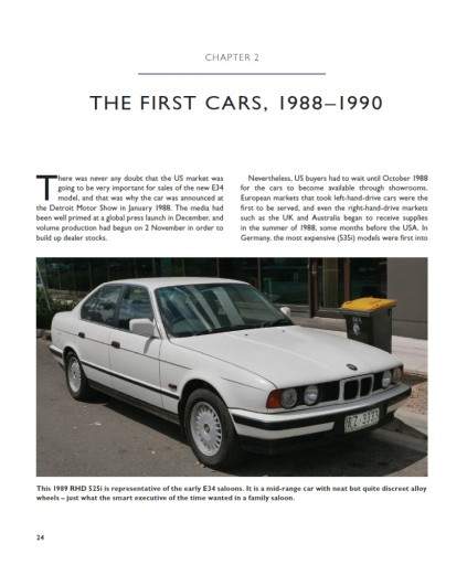 BMW 5 E34 (1988-1996) - большой исторический альбом / Тейлор / 24 часа