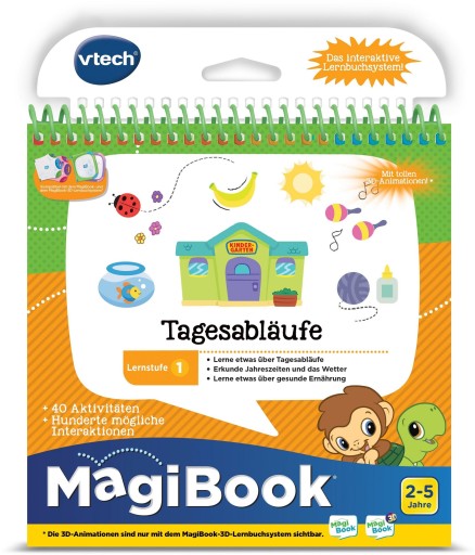 vTech MagiBook «ЕЖЕДНЕВНЫЕ ЗАНЯТИЯ» ИНТЕРАКТИВНАЯ КНИГА НА НЕМЕЦКОМ ЯЗЫКЕ