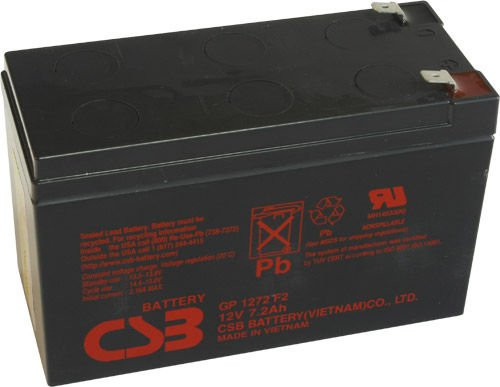 Гелевая батарея CSB GP1272 F2 для ИБП 12 В/7,2 Ач